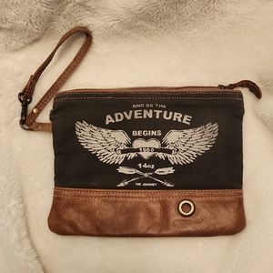 Myra Adventure Begins wristlet bag